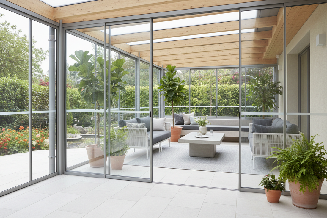 Inchidere terasa cu termopan glisant: Ghid complet, modele și prețuri (2025)